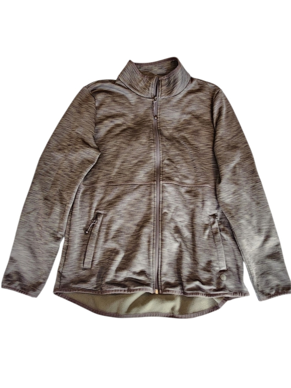 Talbots Brushed Scuba High-Low Jacket Large - Picture 3 of 8